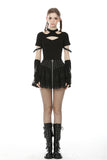 Harajuku punk subculture metal lace short skirt KW191