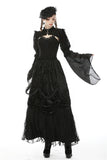 Gothic gorgeous frilly maxi skirt KW192