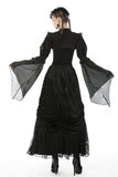 Gothic gorgeous frilly maxi skirt KW192