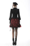 Women lace cover red sexy mini skirt  KW215