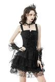 Gothic lolita frilly lace mini skirt KW220