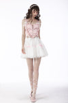 White dolly frilly mini petticoat  KW240WH