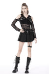 Rebel rock cross bag pleated skirt KW255