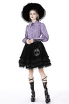 Gothic lolita witch skull velvet skirt KW260