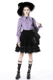 Gothic lolita witch skull velvet skirt KW260