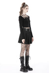 Punk rock pleated skirt KW267