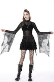 Gothic ghost lace frilly skirt KW271