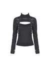 Punk decadent eyelet T-shirt TW318