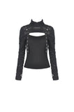 Punk decadent eyelet T-shirt TW318