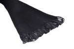 Gothic sexy lace shoulder top TW353