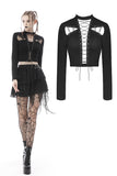 Punk sexy rope cross crop top TW371