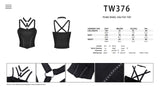 Punk rebel halter top TW376