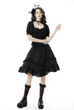 Gothic lolita delicate rope button top TW389