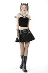 Rock doll bat wing crop top TW391