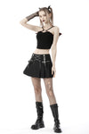 Rock doll bat wing crop top TW391