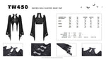 Gothic bell sleeves crop top TW450