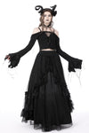 Gothic princess off shoulder sexy top TW459