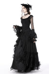 Gothic princess layered frilly sleeves sexy top TW465