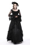 Gothic princess layered frilly sleeves sexy top TW465